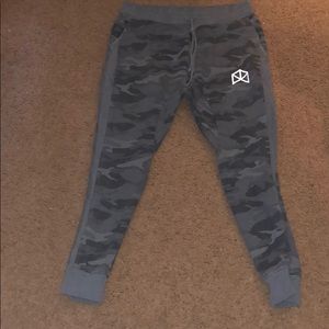 BMFIT grey camo joggers